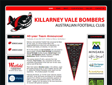 Tablet Screenshot of kvbombers.com